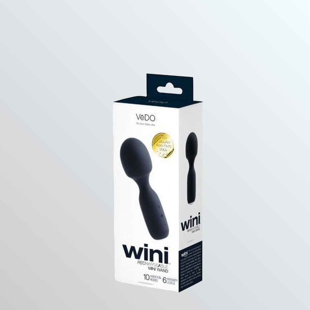 VeDO WINI Mini Vibrator Wand - Black