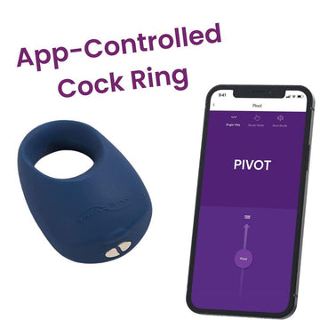 We-Vibe Pivot App-Controlled Vibrating Penis Ring Condomania.com We-Vibe Pivot App-Controlled Vibrating Penis Ring Condomania.com