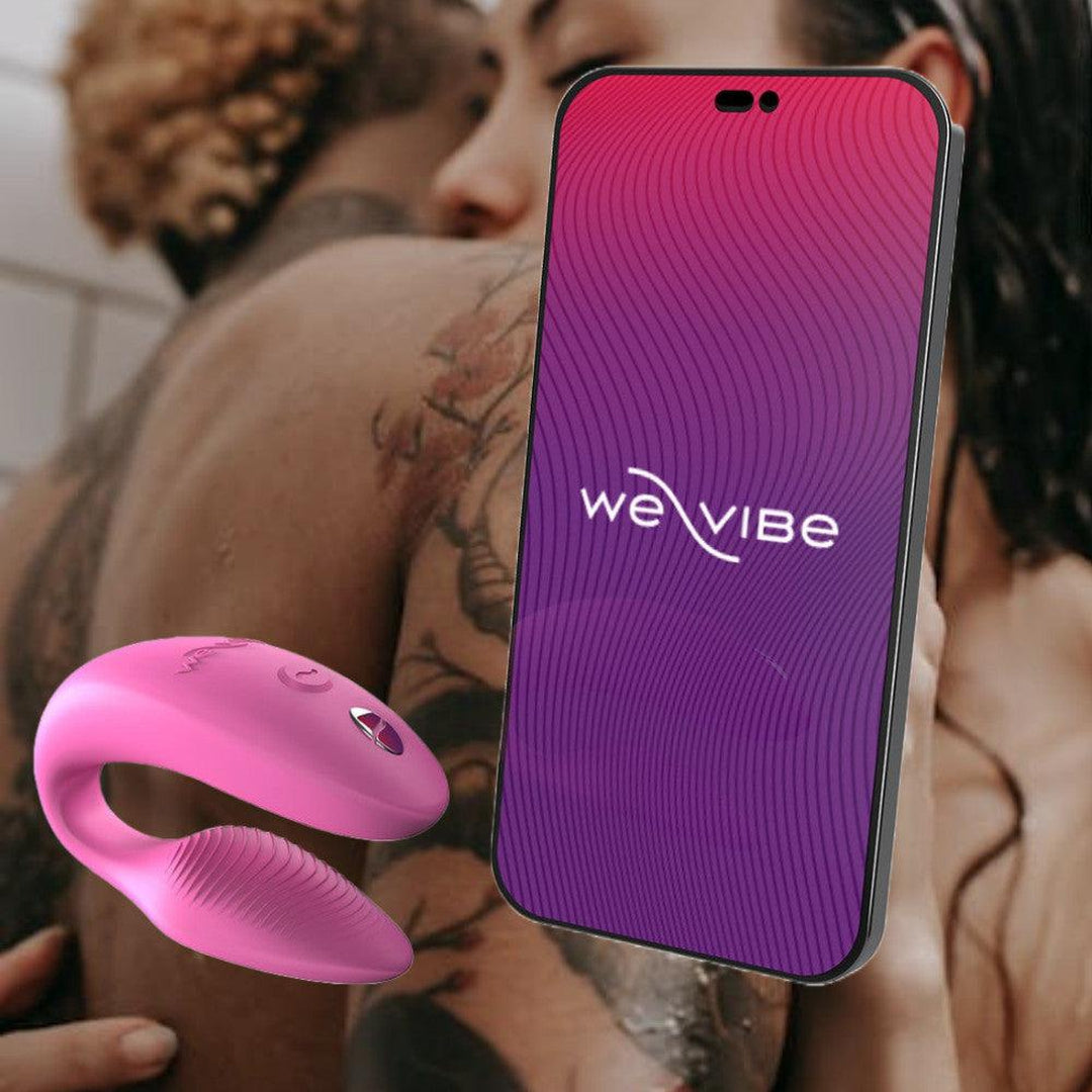 We-Vibe Sync 2 Couples Vibrator Dusty Pink - App Control Condomania.com We-Vibe Sync 2 Couples Vibrator Dusty Pink - App Control Condomania.com