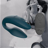 We-Vibe Sync 2 Couples Vibrator with App - Green Velvet