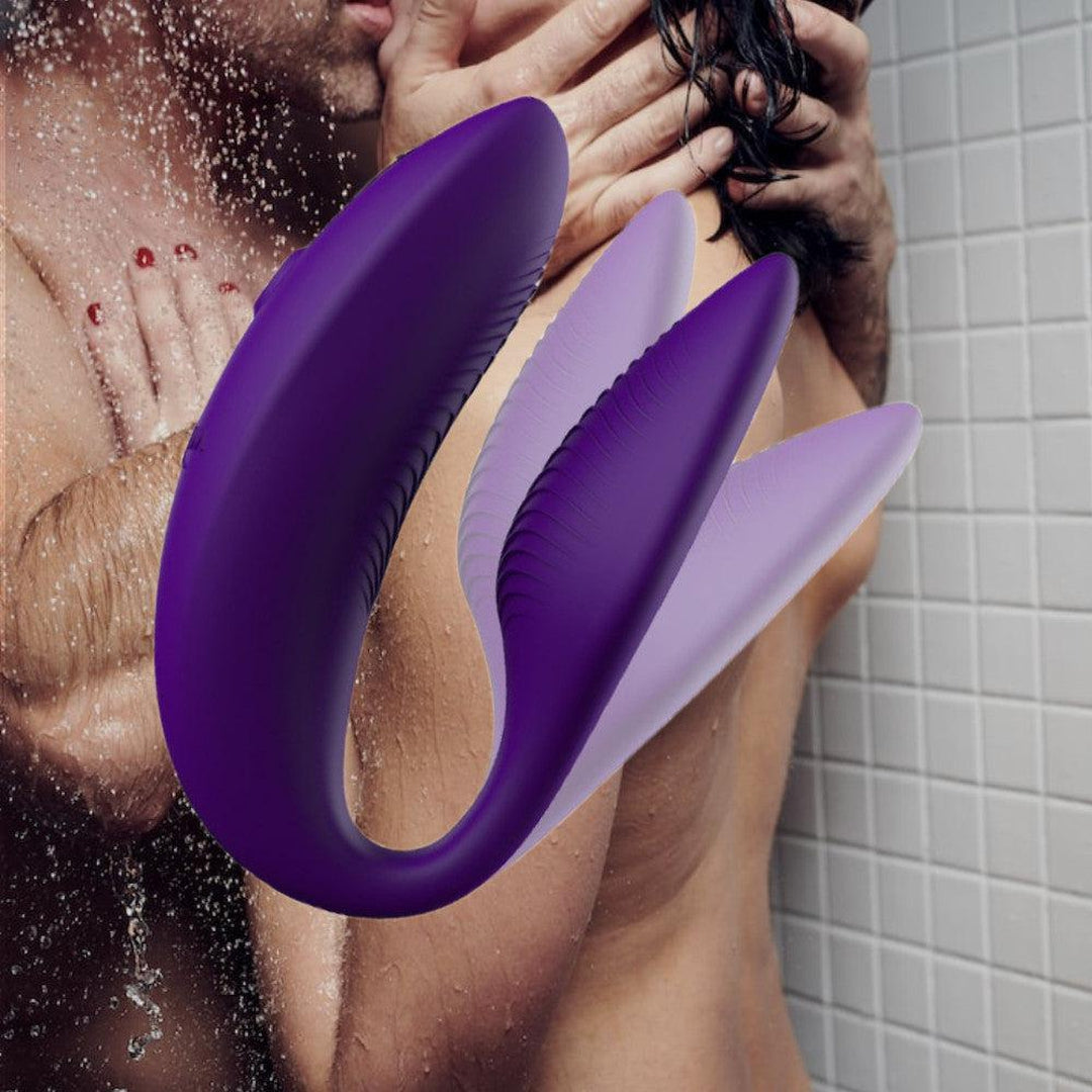 We-Vibe Sync 2 Couples Vibrator with App - Purple