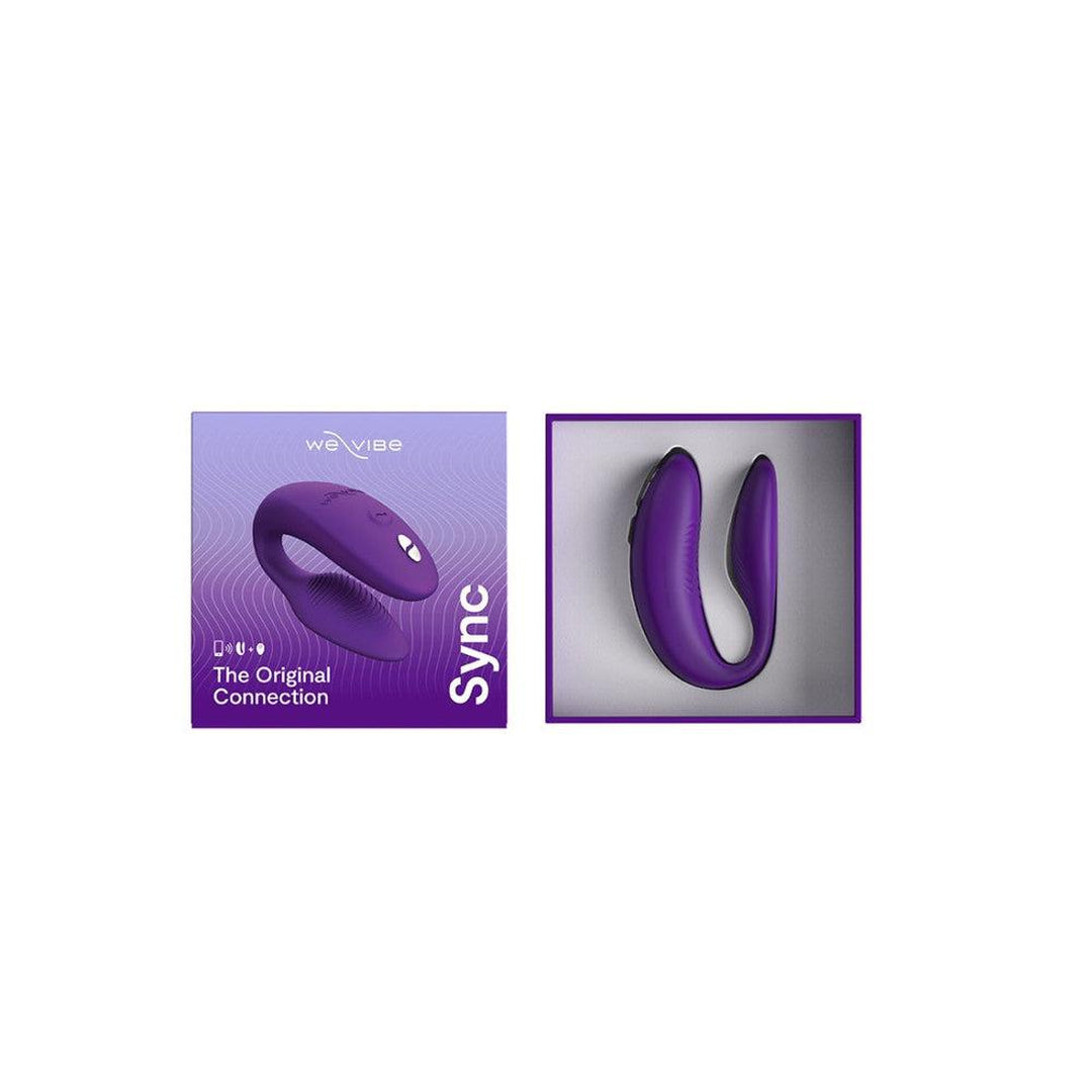 We-Vibe Sync 2 Couples Vibrator with App - Purple