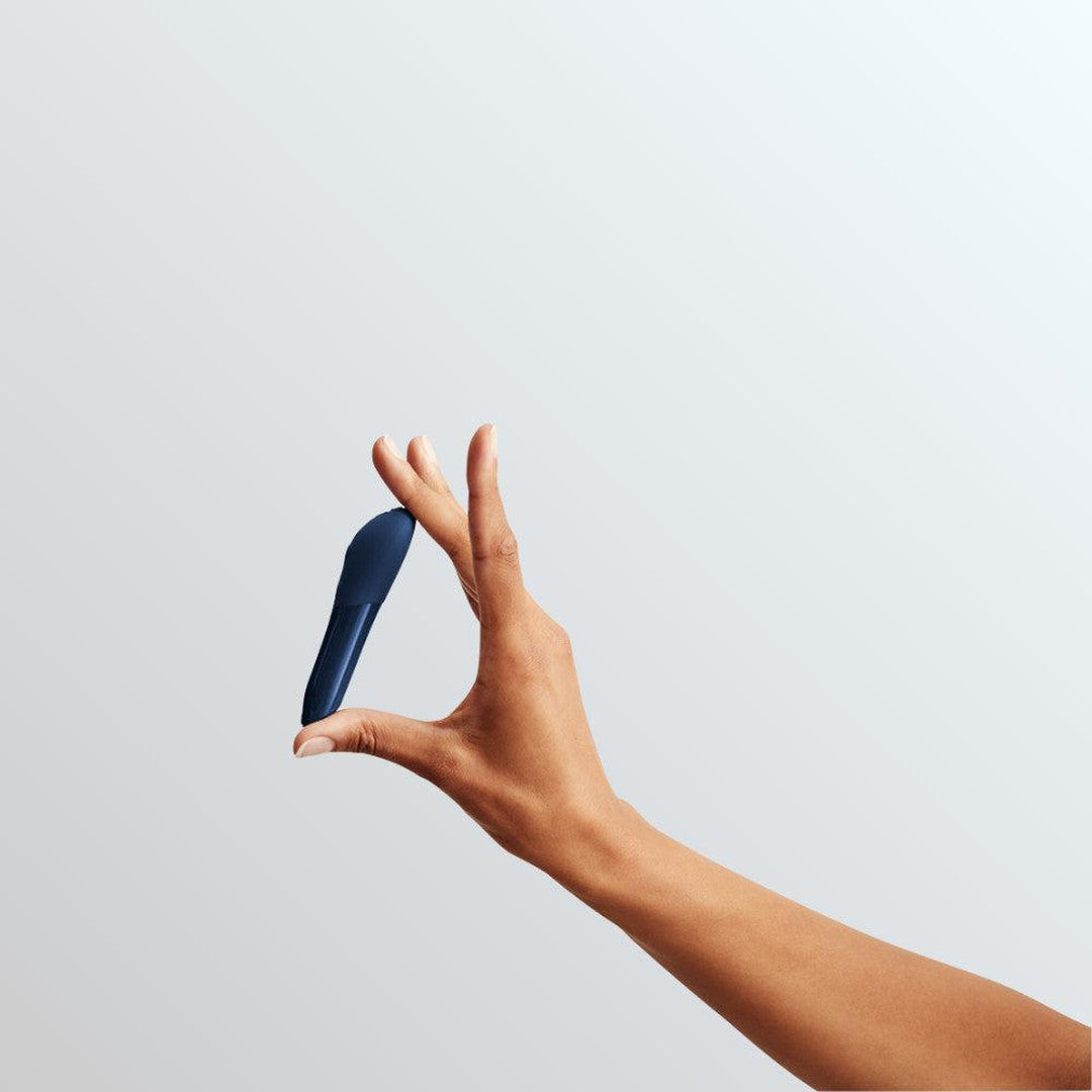 We-Vibe Tango X Midnight Blue Bullet Vibrator | Deep Rumble Condomania.com We-Vibe Tango X Midnight Blue Bullet Vibrator | Deep Rumble Condomania.com