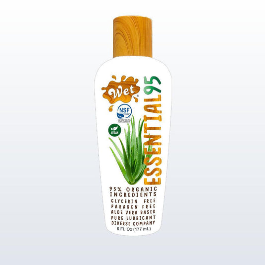 Wet Essentials 95 Certified 95% Organic Aloe Vera Based Lube 1080