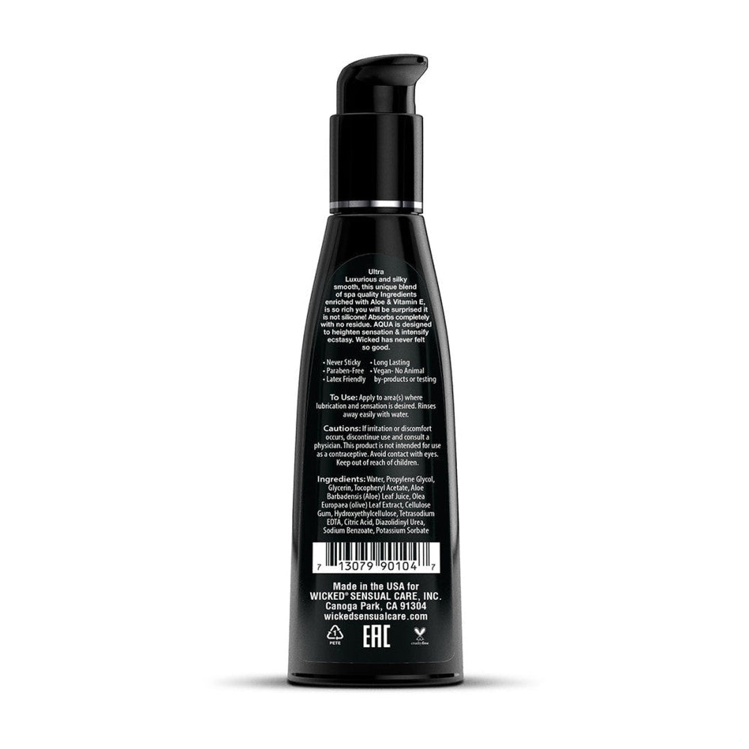 Wicked Aqua - Water-Based Lubricant