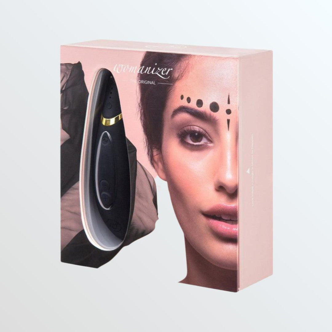 Womanizer Premium Black/Gold Air Suction Clit Stimulator