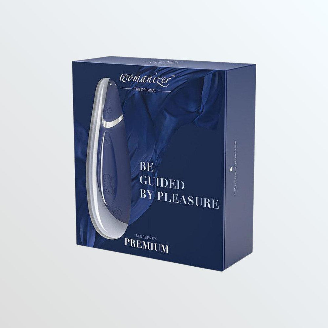 Womanizer Premium Blueberry Air Suction Clit Stimulator